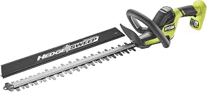 RYOBI - Cordless 18V ONE+ RY18HT50A-0 Hedge Trimmer – Blade 50 cm, Distance 24 mm, Rotating Handle, Lightweight and Handled – Ideal for trimming hedges - Battery not included - Image 1