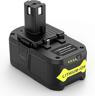 Replacement Li-ion Battery 18V 5.5Ah for Ryobi ONE+ Devices for Ryobi BPL-1815 BPL-1820G BPL1820 BPL18151 P102 P103 P104 P105 P106 P107 P108 Tool with LED Charging Indicator - Image 1