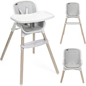 Chicco, Zest Plus Evolutionary High Chair for Babies and Children from 6 Months to 40 kg, High Chair with Washable Seat, 5 Point Harness and Removable Tray, Compact, Light and Space-Saving - Image 1