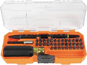 Klein Tools KNECT 32501HD 46-Piece Multi-Bit and Nut Driver Set with MODbox Case, 39 Bits, 4 Screwdrivers, Bit Holder, Handle - Image 1