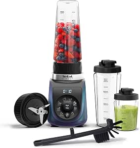 Tefal Blending Up BL19H4G0 BL19H4G0 BL19H4G0 Mini Blender Powerful 8 Presets Automatic Cleaning Program Bottles On the Go BL19H4G0 BL19H4G0 - Image 1