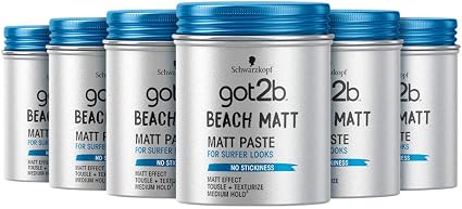 Schwarzkopf - Got2b X6 Beach Surfer Look Matte Paste - 100 ml - Image 1