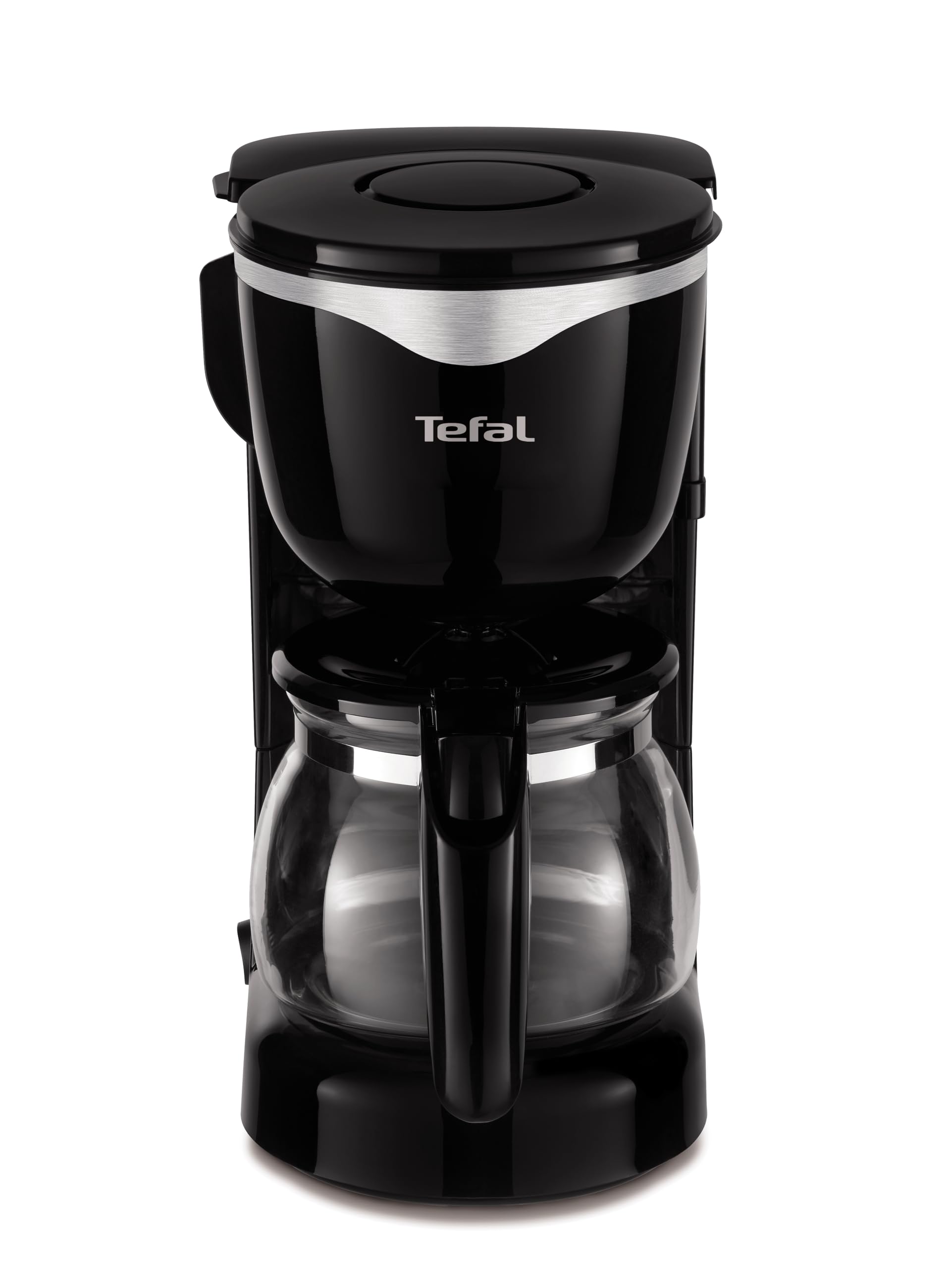 Tefal Filter coffee maker, Capacity 0.6 L, Compact, non-drip function for serving during brewing, Illuminated On/Off button, Keep warm 30 minutes, Automatic shut-off CM340811 - Image 1