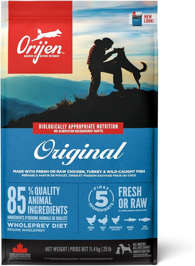 Orijen Original 11.4 kg Adult Chicken, Fish, Turkey - Image 1