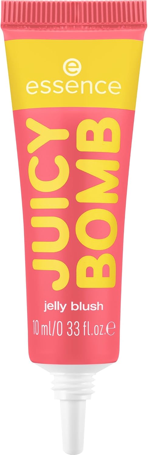 Essence Cosmetics Juicy Bomb Party Jelly Blush Gelée, Facile à Enlever, Splendide, Sensation de Rosée, Translucide,10 ml - Image 1