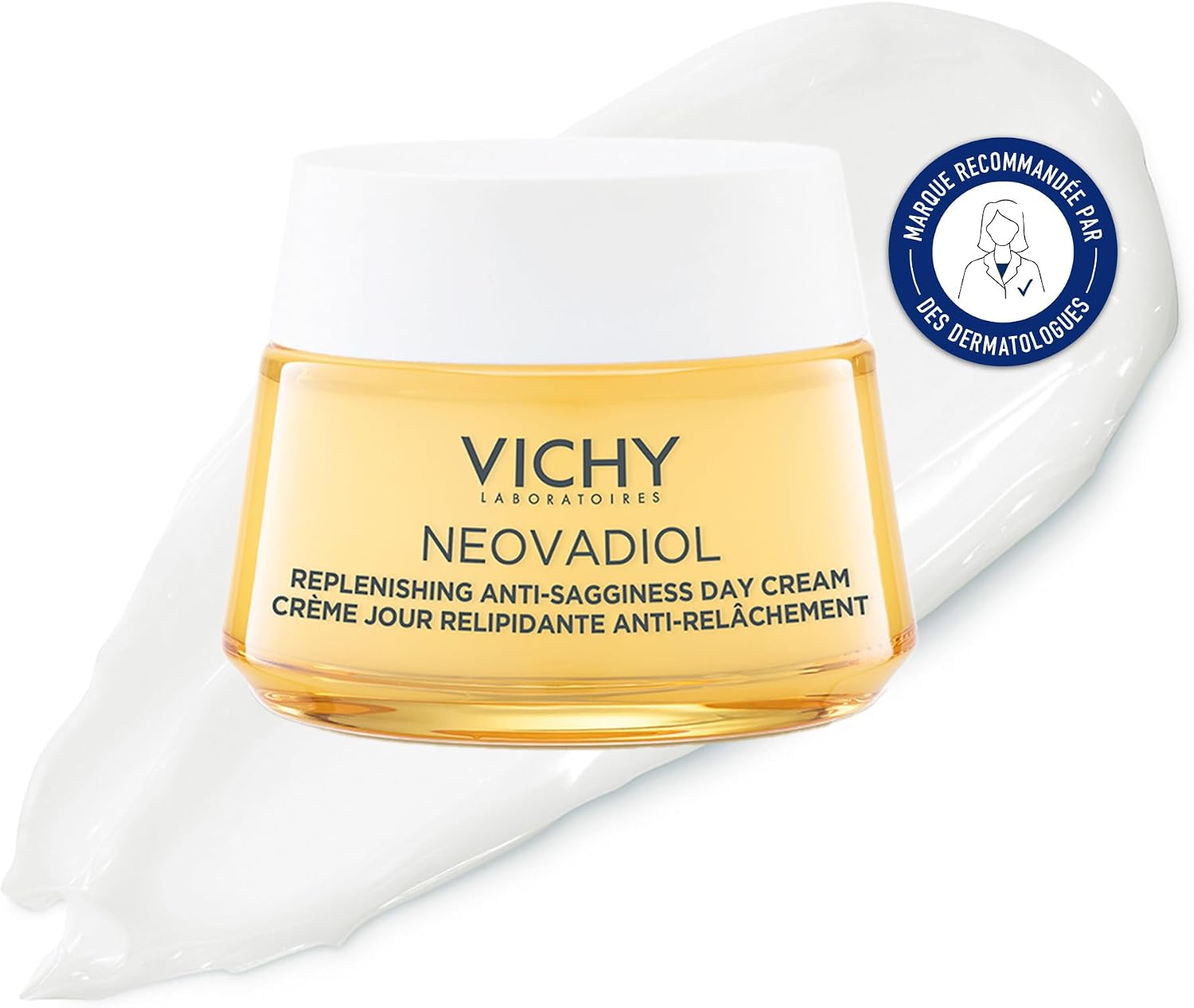 Vichy, Neovadiol, Post-Menopause Day Cream, Nourishing & Soothing, Enriched with Volcanic Vichy Water with Proxylan, For Mature Skin, 50 ml - Image 1