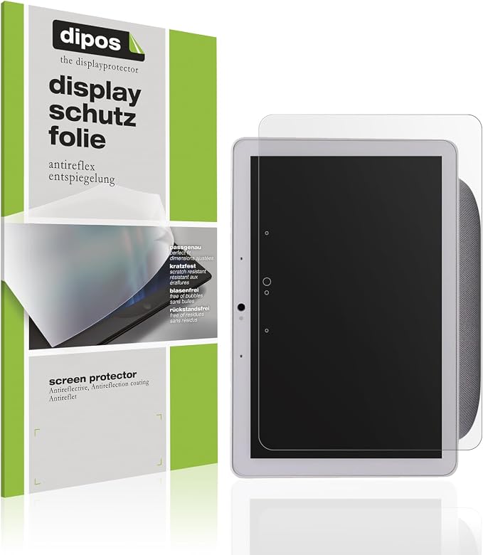 dipos I 2x Matte Screen Protectors Compatible with Google Nest Hub Max 3 Gen Screen Protectors - Image 1