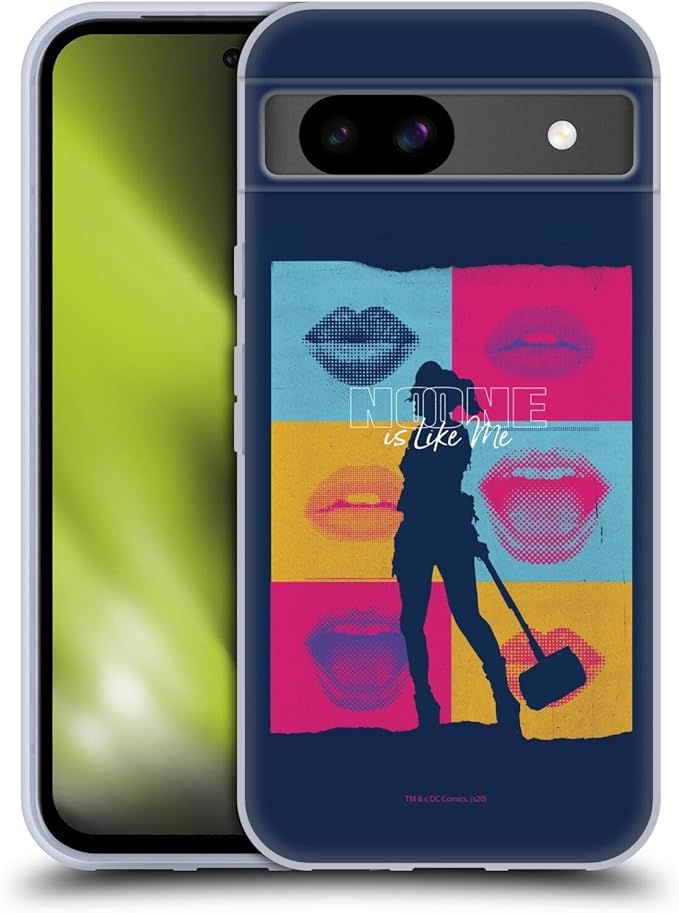 Head Case Designs sous Licence Officielle Birds of Prey DC Comics Personne n'est comme Moi Harley Quinn Art Coque en Gel [Qualité Militaire] Compatible avec Google Pixel 8a Et Compatible avec MagSafe - Image 1