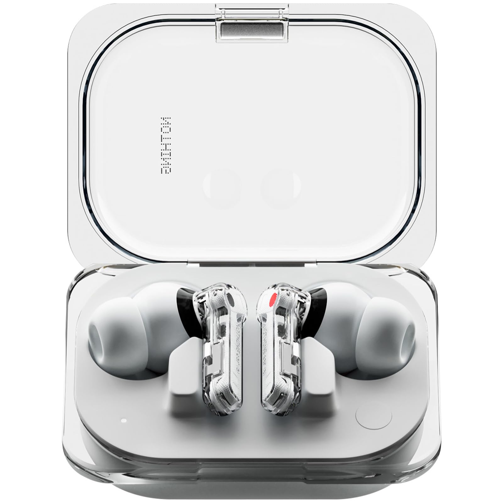 Nothing Ear (a) Wireless Bluetooth Earphones with ChatGPT Integration, Active Noise Reduction, Bass Enhance Algorithm and Up to 42.5 Hours of Listening - White - Image 1