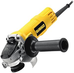 DEWALT - DWE4156-QS - 115mm Slide Switch Electric Grinder - Abrasive Particle Protected Motor - Inductor with Connecting Wires - Professional Power Tools - Image 1