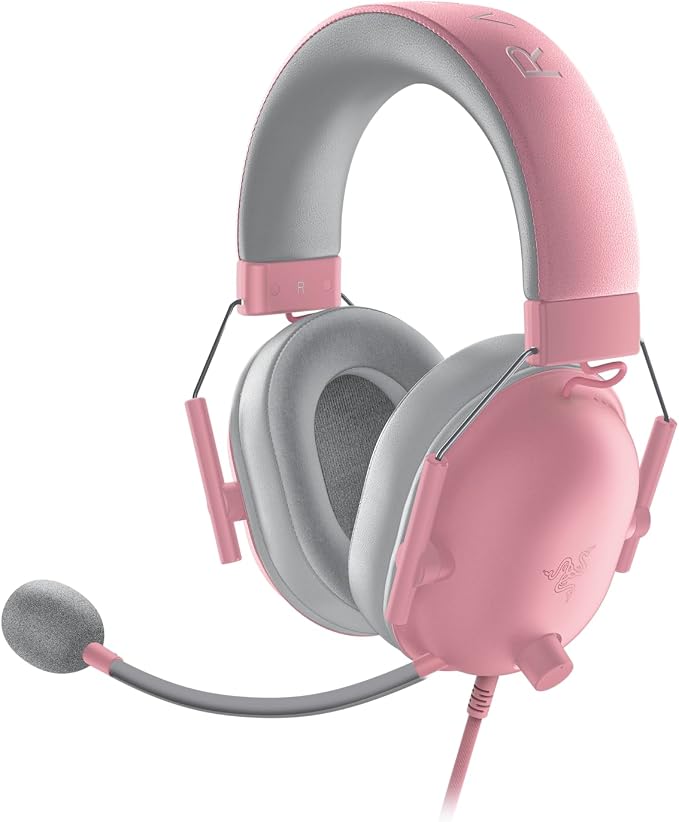 Razer BlackShark V2 X - Multiplatform Esports Gaming Headset (50mm TriForce Speakers, Advanced Passive Noise Cancellation, 7.1 Surround Sound, Cardioid Microphone) Quartz - Image 1