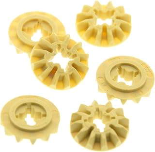 6X LEGO 6589 Technic Gear 12 Tooth | Tan - Image 1