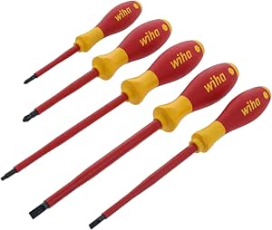 Wiha 32059 SoftFinish Slotted/Phillips/Square Slotted Screwdriver Set - Image 1