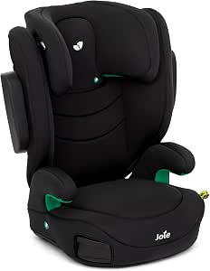 Joie - I-Trillo - I-Size Safety R129 Booster Seat - Child Car Seat 100 to 150 cm - Adjustable 10 Positions - Lightweight and Compact - Washable Cover - Cup Holder - Ages 3.5 to 12 (Shale) - Image 1