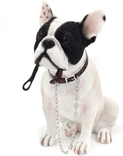 Lesser & Pavey French Bulldog Waiting for Walking Black and White 18cm - Image 1