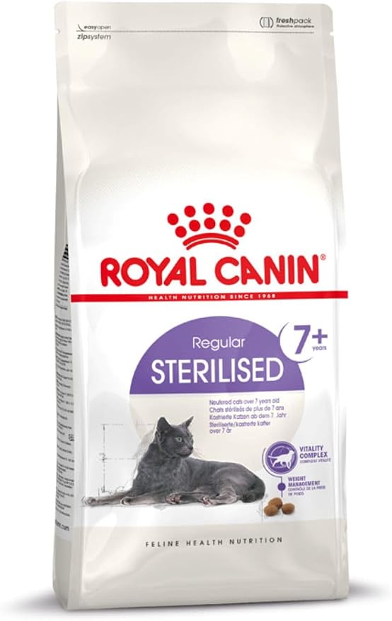 Royal Canin Regular Sterilized 7+ | 400 g | Complete Food for Sterilized Cats | Can Help Support Kidney and Urinary Function - Image 1