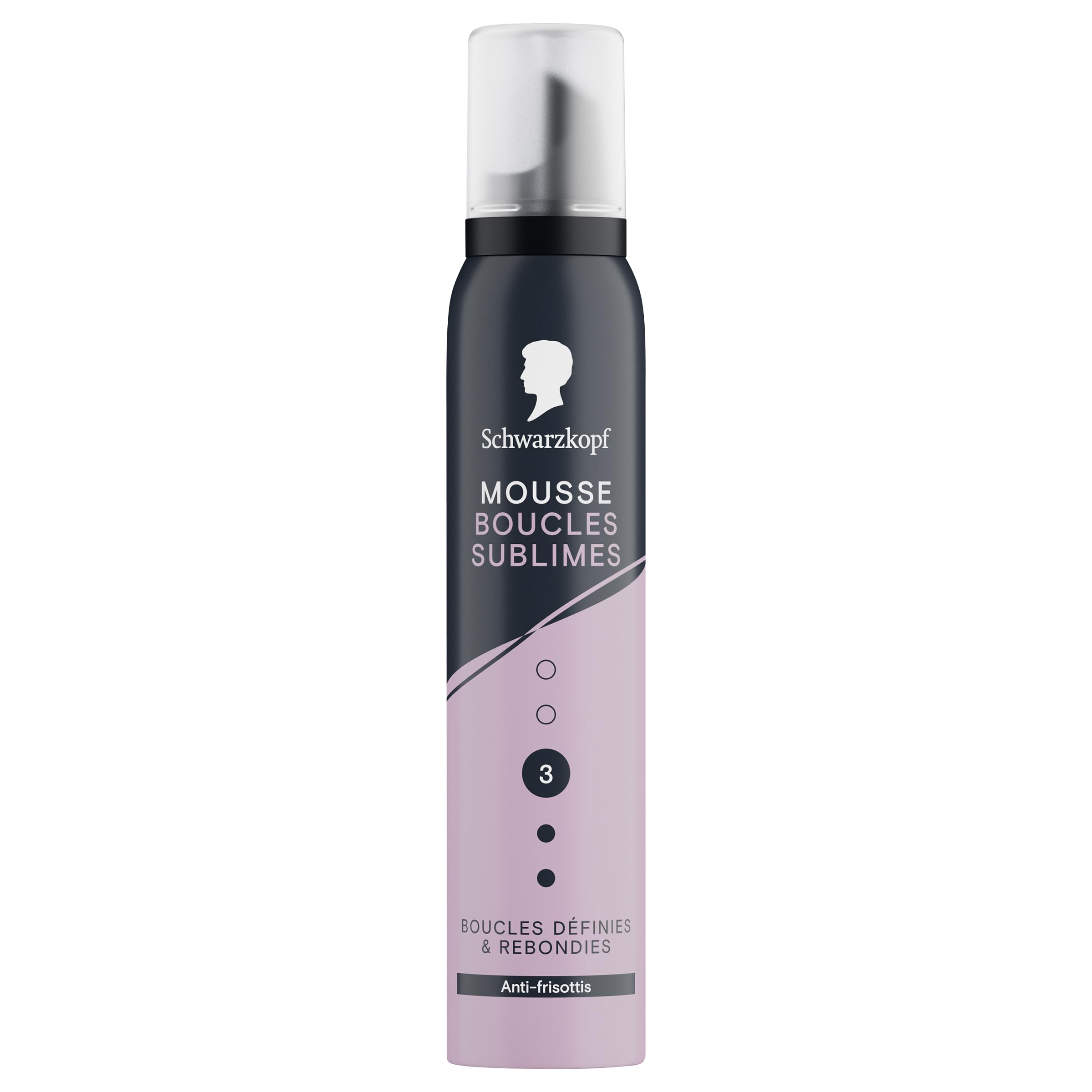 SCHWARZKOPF, Mousse Sublime Curls, Defined and Bouncy Curls, Anti-Frizz, Vegan Formula, Silicone-Free, 93% Natural Ingredients, Normal Fit, Long-Lasting Wear, 200 ml - Image 1