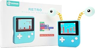 ELECFREAKS Arcade de codage rétro pour Microsoft Makecode DIY Console de jeu portable programmable adaptée pour l'éducation STEM, machine d'apprentissage de la programmation de jeux pour enfants prend - Image 1