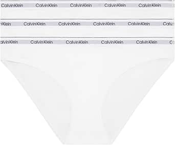 Calvin Klein Women's Briefs Set of 3 Stretch Cotton Bikini - Image 1