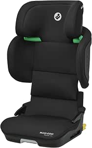 Maxi-Cosi Tanza i-Size Children's Car Booster Seat, 3.5-12 Years, 100-150 cm, Foldable Car Seat, 10 Positions Headrest, G-CELL Side Shock Protection, Raised Padded Car Seat, Full Black - Image 1