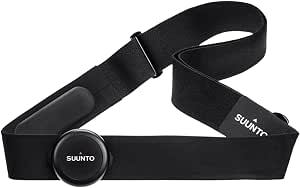SUUNTO Smart Heart Rate Belt, VFC Sensor for Multisport, 30 m Waterproof, Bluetooth (BLE), Heart Rate Monitor, Long-Life Battery, Internal Memory, Replaceable Chest Strap - Image 1