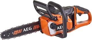 AEG - 4935471337 Tronçonneuse sans fil (18 V, frein de chaîne, poignée latérale AVS, système de lubrification automatique, longueur de lame 30 cm) ACS18B30 - Image 1