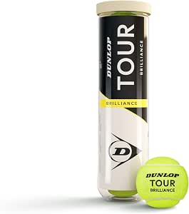 DUNLOP Tour Brilliance Tennis Ball - For All Surfaces - Image 1