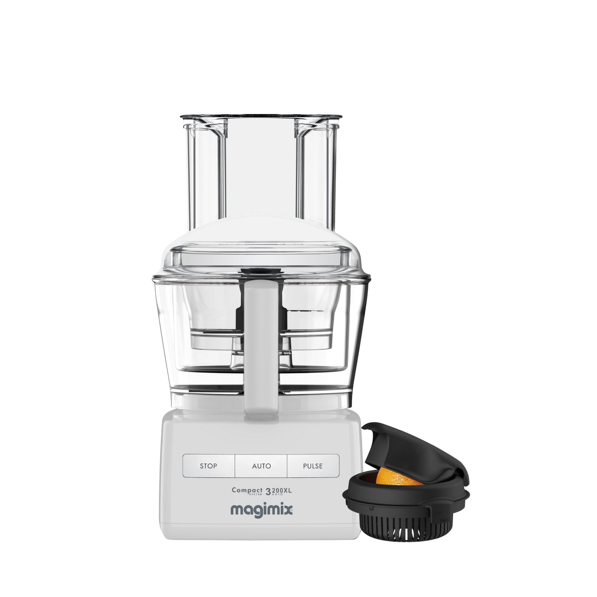 Magimix Multifunctional Kitchen Processor 3200 Bowl 2.6L Plus Citrus Press - Chopper, Blender - Professional Silent Motor - Made in France - White - Image 1