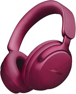 Bose QuietComfort Ultra Headphones, Wireless Noise Cancelling Headphones with Space Audio, Comfortable Bluetooth Headset with Built-in Mic, Up to 24 Hours Battery Life, Intense Plum - Image 1