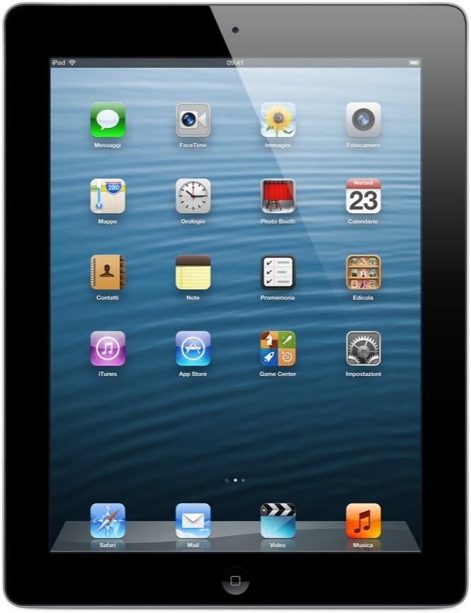 Apple iPad 4 16GB Wi-Fi - Black (Refurbished) - Image 1
