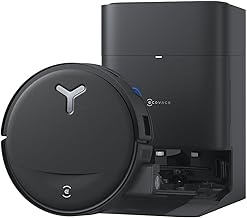 ECOVACS DEEBOT T80S Omni Robot Aspirateur Laveur, 24 800 Pa, OZMO Roller 2.0, ZeroTangle 3.0, Triple Lift, Lavage Patin 40 à 75 °C, Séchage à l'Air Chaud, Noir - Image 1