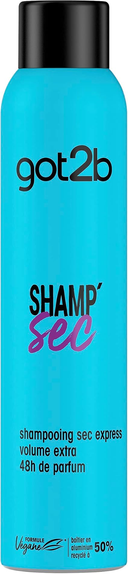 Schwarzkopf got2b Dry Shampoo - Express Dry Shampoo for Hair, Extra Volume and 48 Hours of Fragrance - Vegan Formula Without White Residues to Give Volume - 200 ml - Image 1