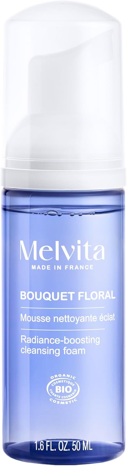 Melvita - Bouquet Floral - Mousse Nettoyante Visage Douce et Légère - Image 1