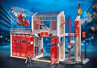 9462 Fire Station with helicopter- City Action- Firefighters- Firefighters - Image 1