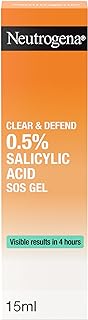 Neutrogena Clear & Defend SOS Gel avec 0,5 % d'acide salicylique, 15 ml - Image 1