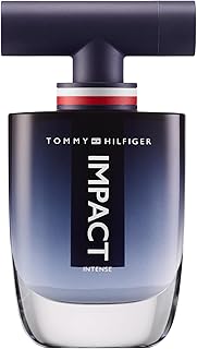 Impact Intense Eau de Parfum 100 ml – Men's Perfume – Amber Woody Fragrance – Amber and Woody Notes – Glass Bottle with Blue Gradient - Image 1