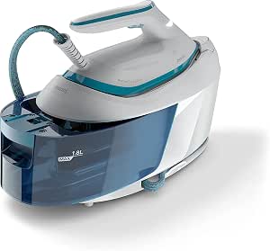 Philips PerfectCare 6000 Series Steam Generator - 2400 W, Pressing Effect up to 500 g, Pressure 6.5 Bar, OptimalTEMP Technology, 1.8 L Tank, White/Blue (PSG6022/20) - Image 1