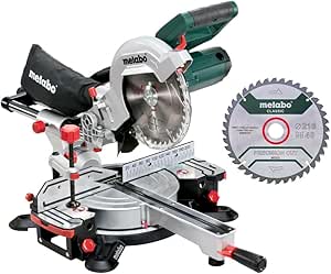 Metabo KGS 216 M SET Mitre Saw 97 dB, 104 dB, AC, 475 mm, 340 mm, 760 mm - Image 1