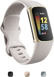 Fitbit Charge 5 Activity Tracker with 6-month Premium subscription included, up to 7 days of battery life and daily fitness score - Image 1