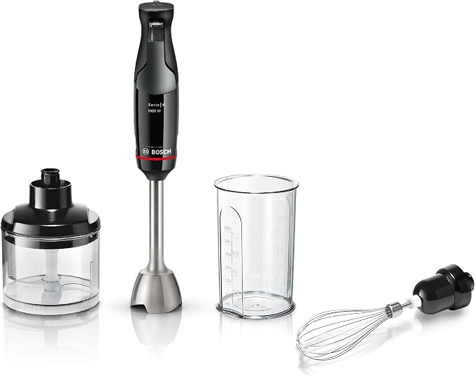BOSCH ErgoMaster 4 MSM4B621 Hand Blender, 1000 W, Black/Anthracite - Image 1