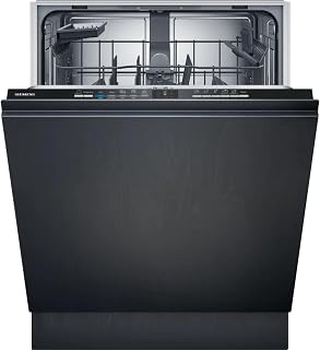 Siemens SN61IX14TE, iQ100, lave-vaisselle intelligent, entièrement intégré, 60 cm, varioSpeed à la demande, hygiènePlus pour un nettoyage intensif, panier supérieur réglable en hauteur, programme - Image 1