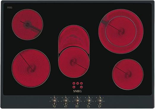 SMEG; Glass ceramic hob (P875AO) - Image 1