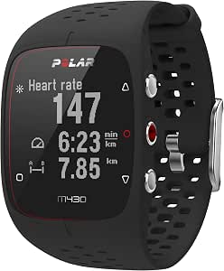 Polar - M430 - GPS Running Watch with Heart Rate Tracking - Black - Size M-L - Image 1