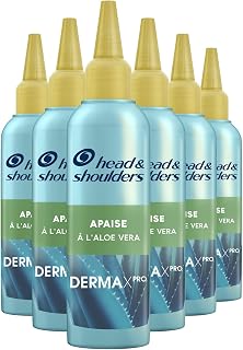 Head & Shoulders Dermaxpro Apaise, Crème de Soin à Rincer, Pour Cuir Chevelu Sec Qui Démange, Lot de 6x145 ml - Image 1