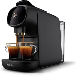 Philips L'Or Barista Sublime, Capsule Coffee Machine, Black Piano, Double Capsule Recognition, 1 or 2 Cups, Adjustable Drip Tray (LM9012/60)          [Energy Class A+] - Image 1