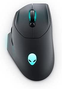 Dell Alienware AW620M Dark Side of the Moon FKHF6 545-BBFB Wireless Wired Gaming Mouse - Image 1
