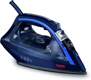 TEFAL FV1713 VIRTUO Steam Iron 90 g/min, Drip Function Against Washing Stains 2000 W, Blue - Image 1