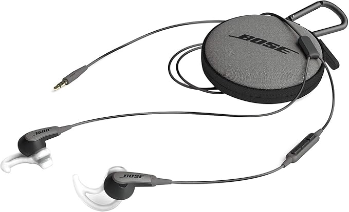 Bose SoundSport Apple Black In-Ear Headphones - Image 1