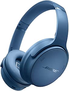 Bose QuietComfort Headphones, Immersive Wireless Noise Cancelling Headphones, Bluetooth On-Ear Headphones with Built-in Mic for up to 24 Hours of Playtime, Dusk Blue - Limited Edition - Image 1