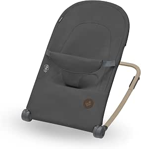 Maxi-Cosi Loa, Baby Bouncer Ultra Compact Folding, 2 Reclining Positions, Lightweight Baby Bouncer 100% Recycled Fabrics, Birth to Approximately 2 Years, 0 to 12 kg, Beyond Graphite - Image 1